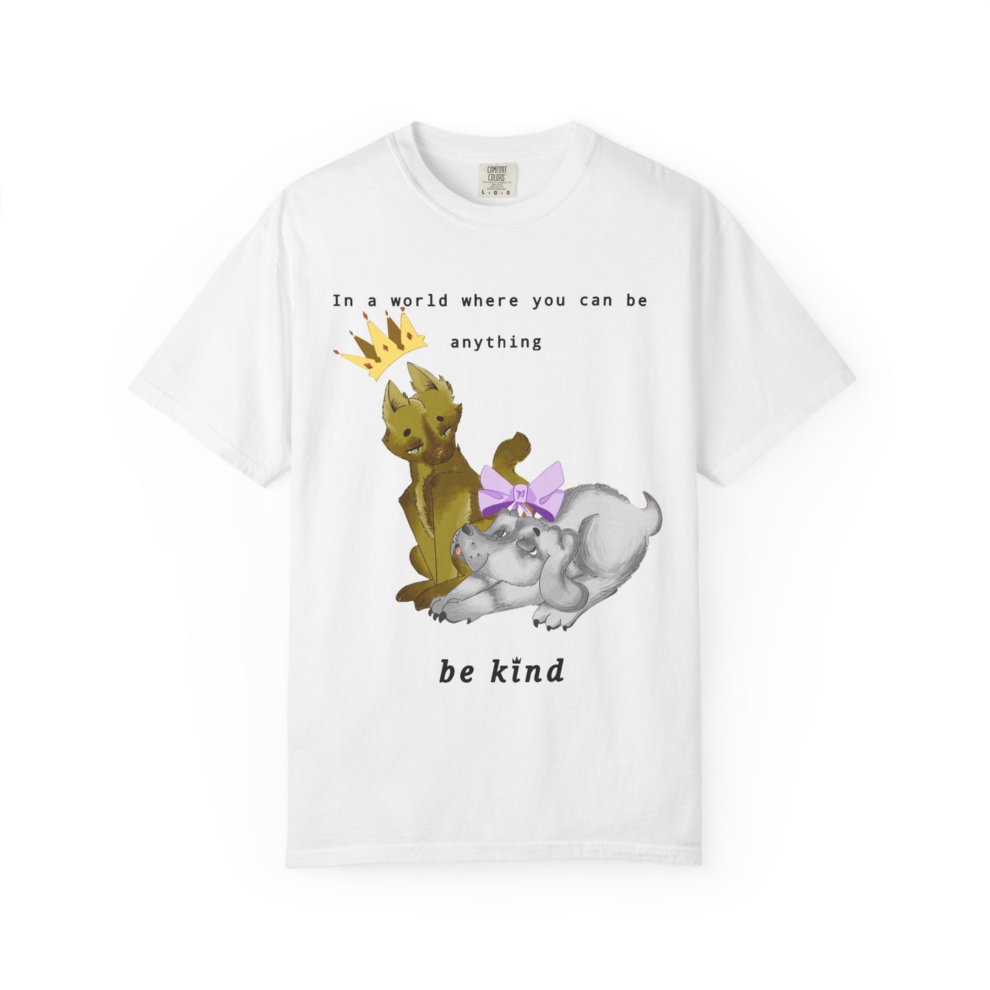 Be Kind - Unisex Garment-Dyed T-shirt (Color Edition)