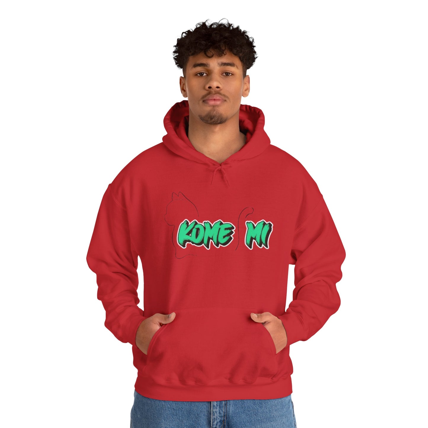 Kome Mi Graffiti Hoodie — Green Street Art Pullover