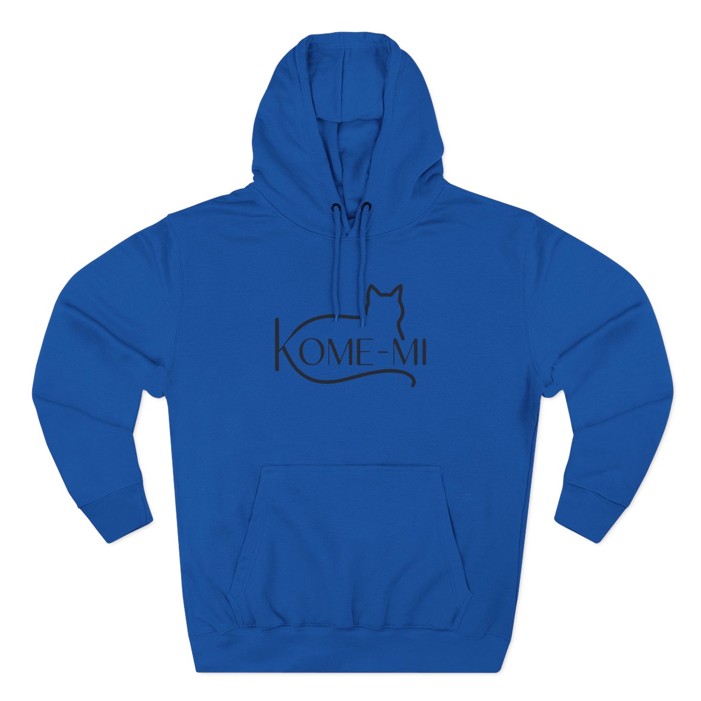 Kome-Mi Cat Logo Hoodie – Minimalist Cat Silhouette Pullover