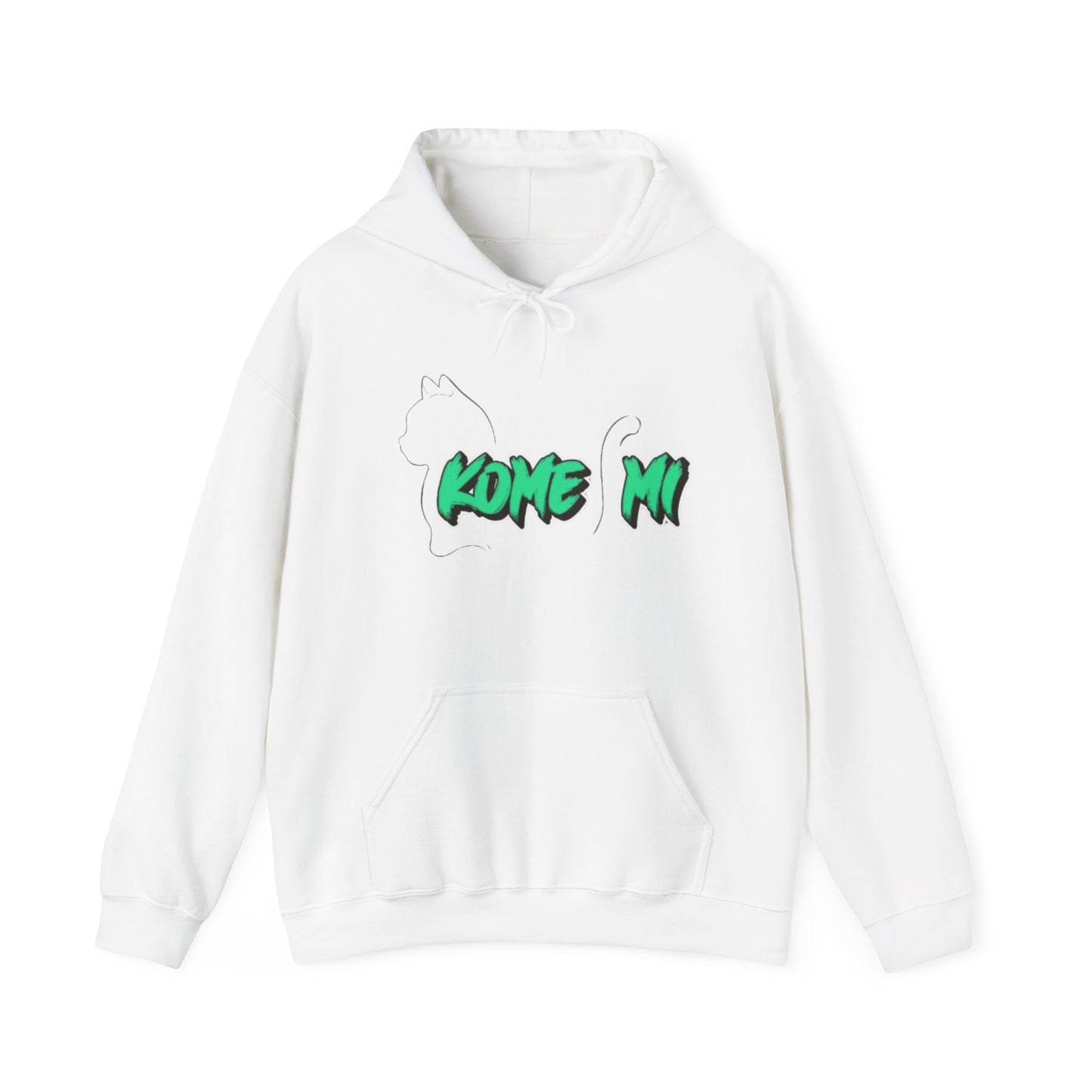 Kome Mi Graffiti Hoodie — Green Street Art Pullover