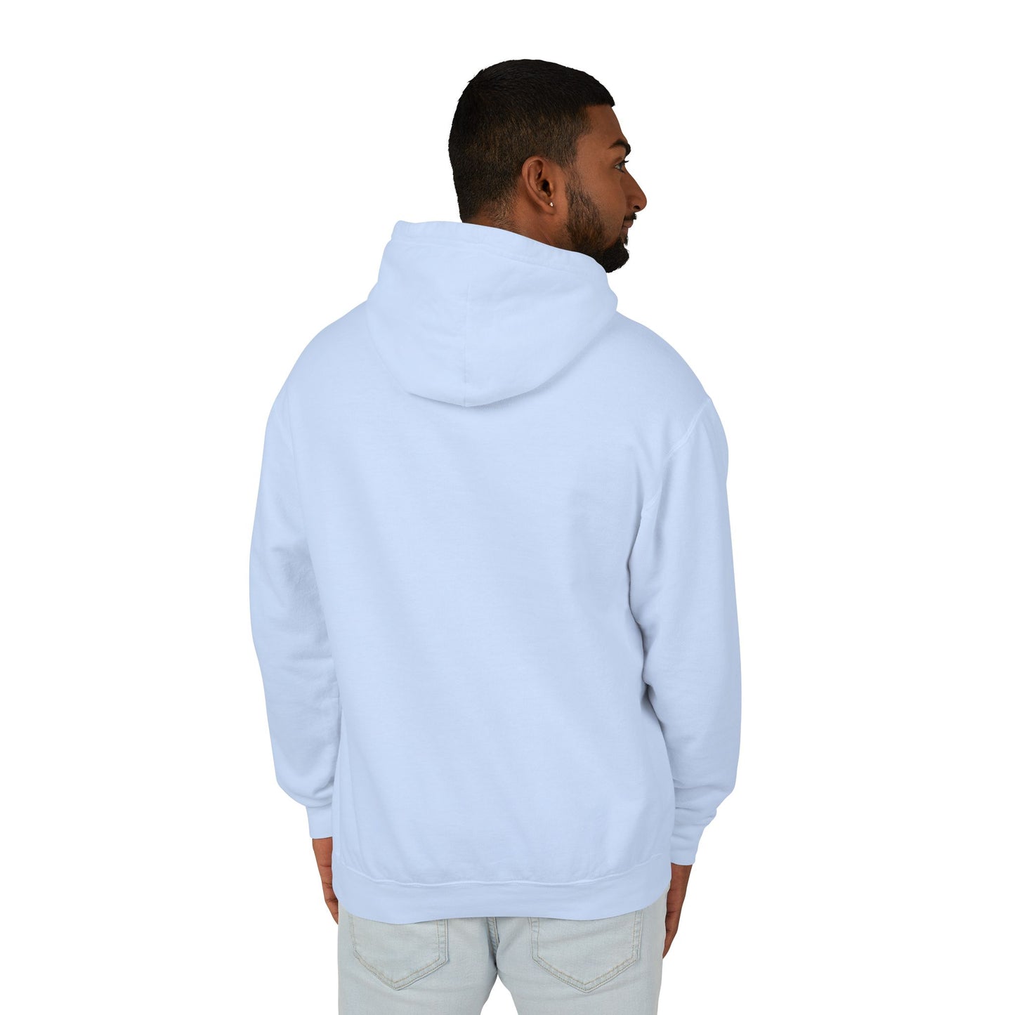 Kayak Pup Graphic Hoodie — Playful Canoe Dog Illustration Lightweight Hoodie