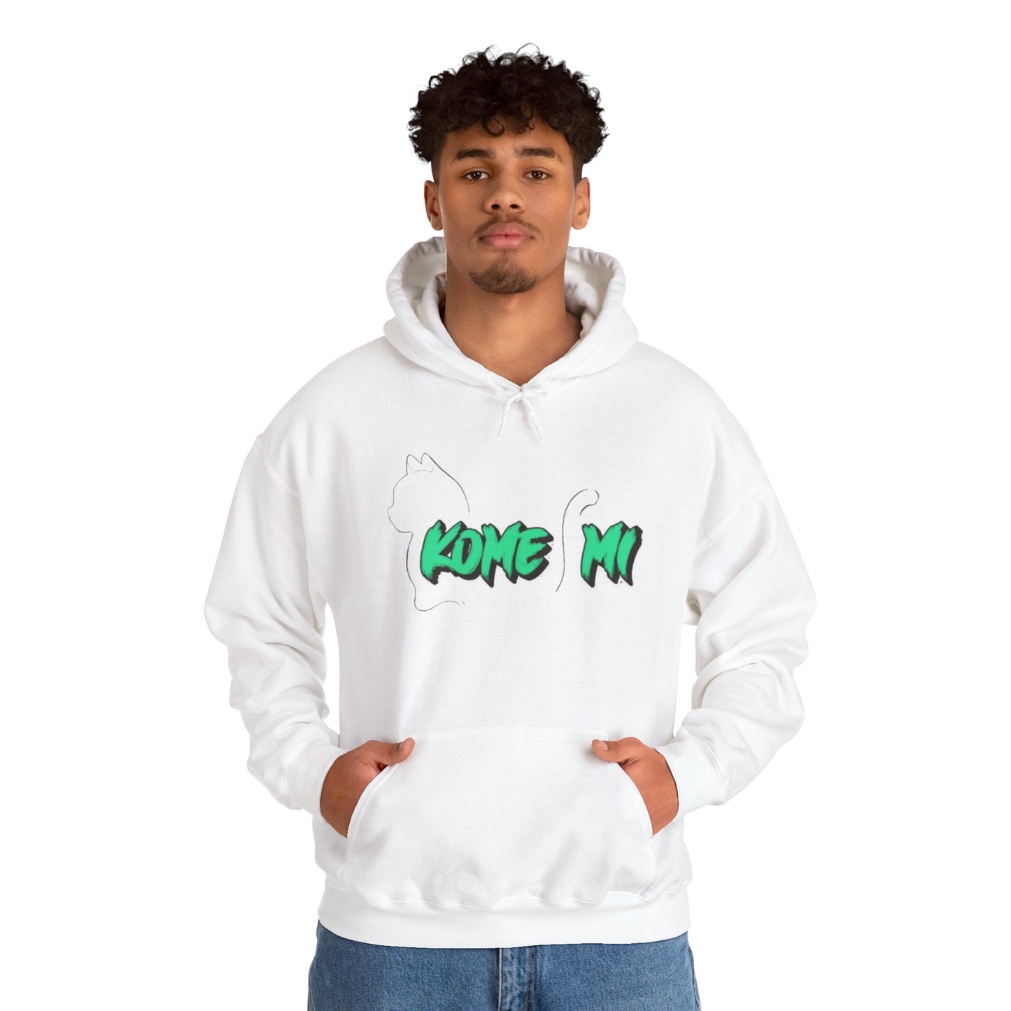 Kome Mi Graffiti Hoodie — Green Street Art Pullover