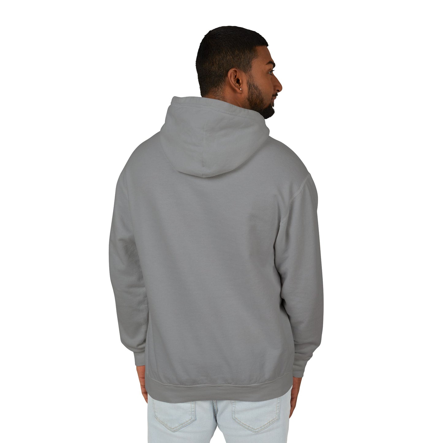 Kayak Pup Graphic Hoodie — Playful Canoe Dog Illustration Lightweight Hoodie
