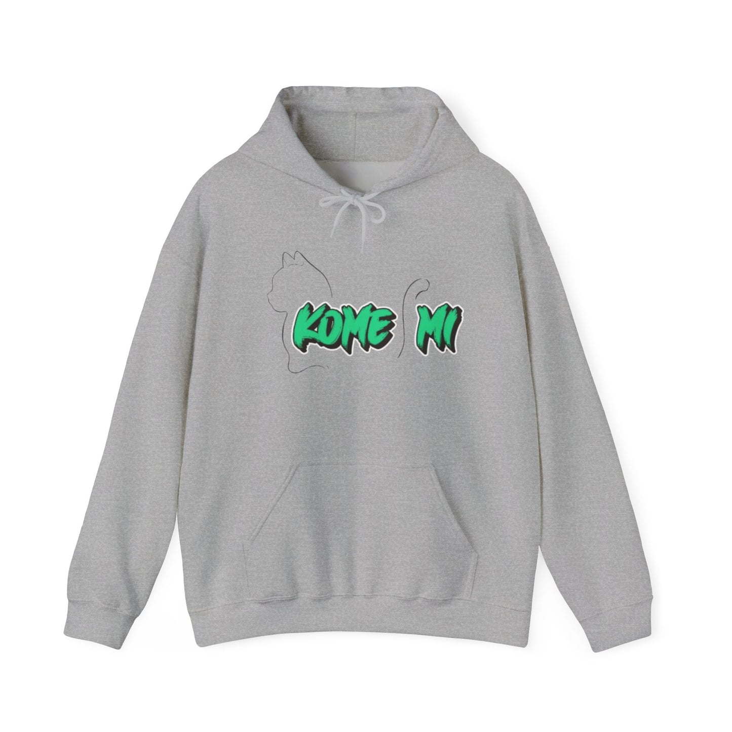 Kome Mi Graffiti Hoodie — Green Street Art Pullover