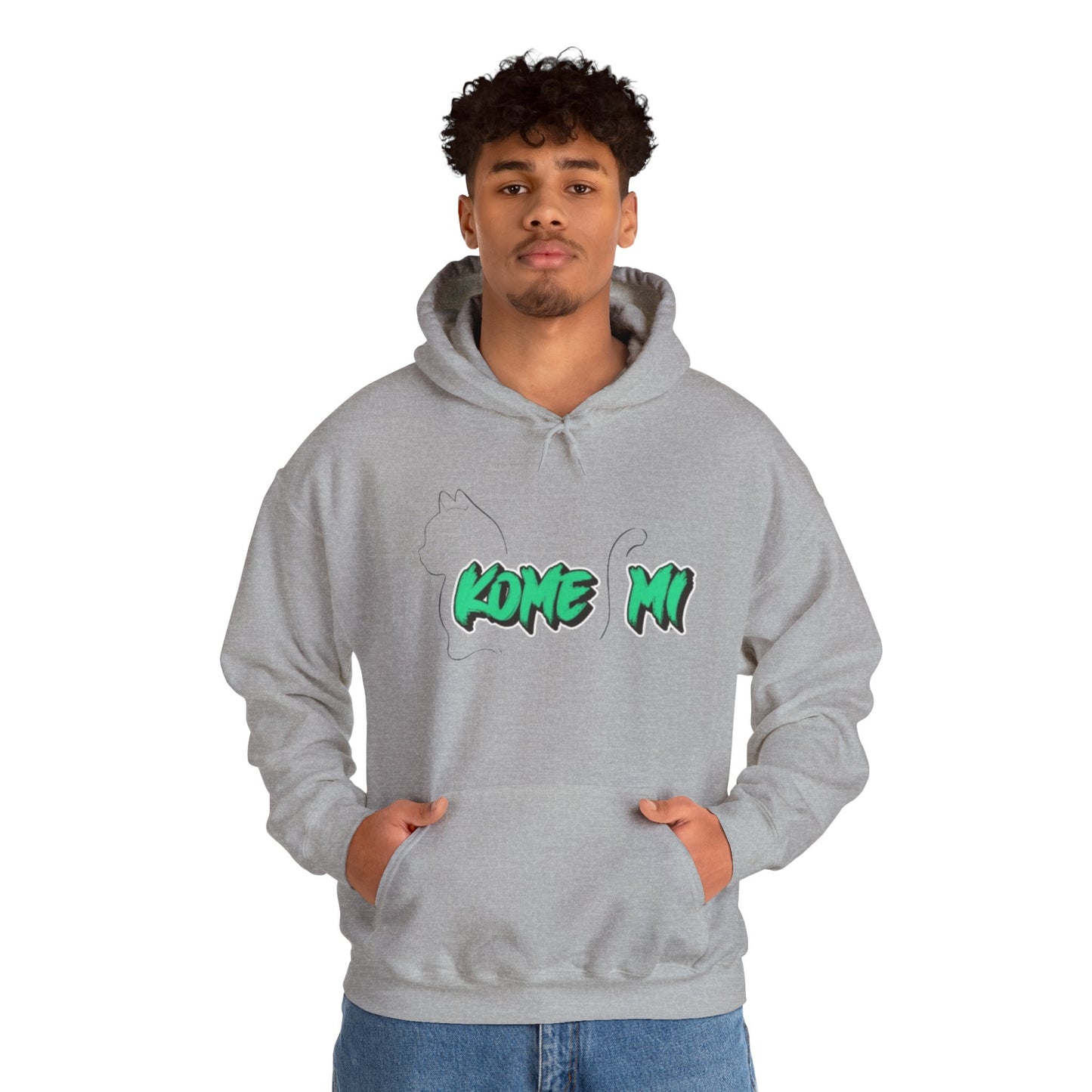 Kome Mi Graffiti Hoodie — Green Street Art Pullover