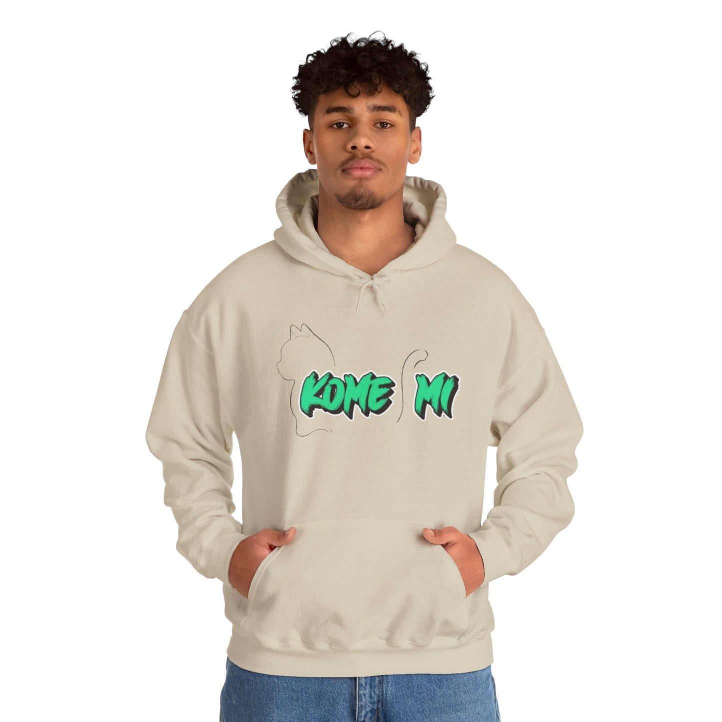 Kome Mi Graffiti Hoodie — Green Street Art Pullover