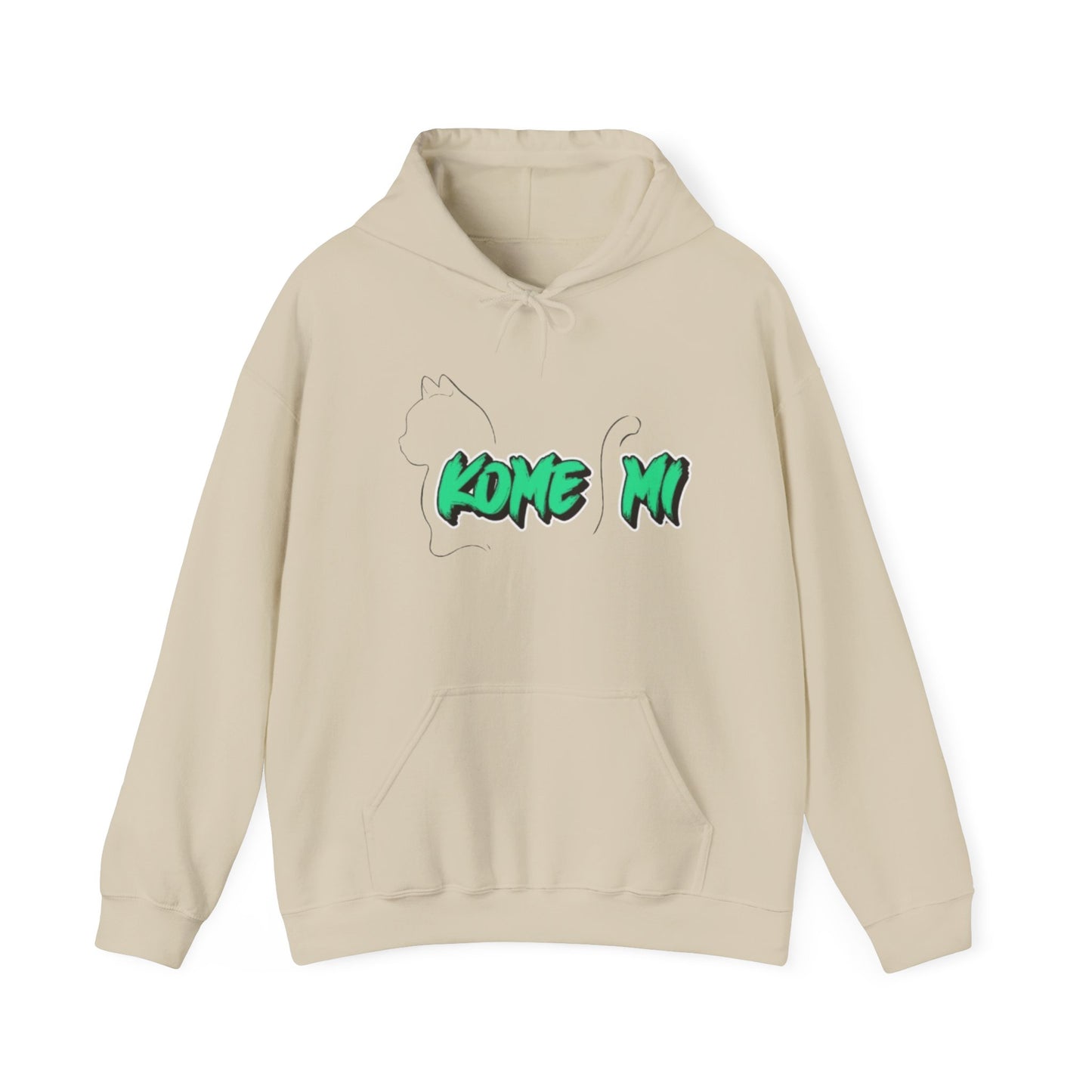 Kome Mi Graffiti Hoodie — Green Street Art Pullover