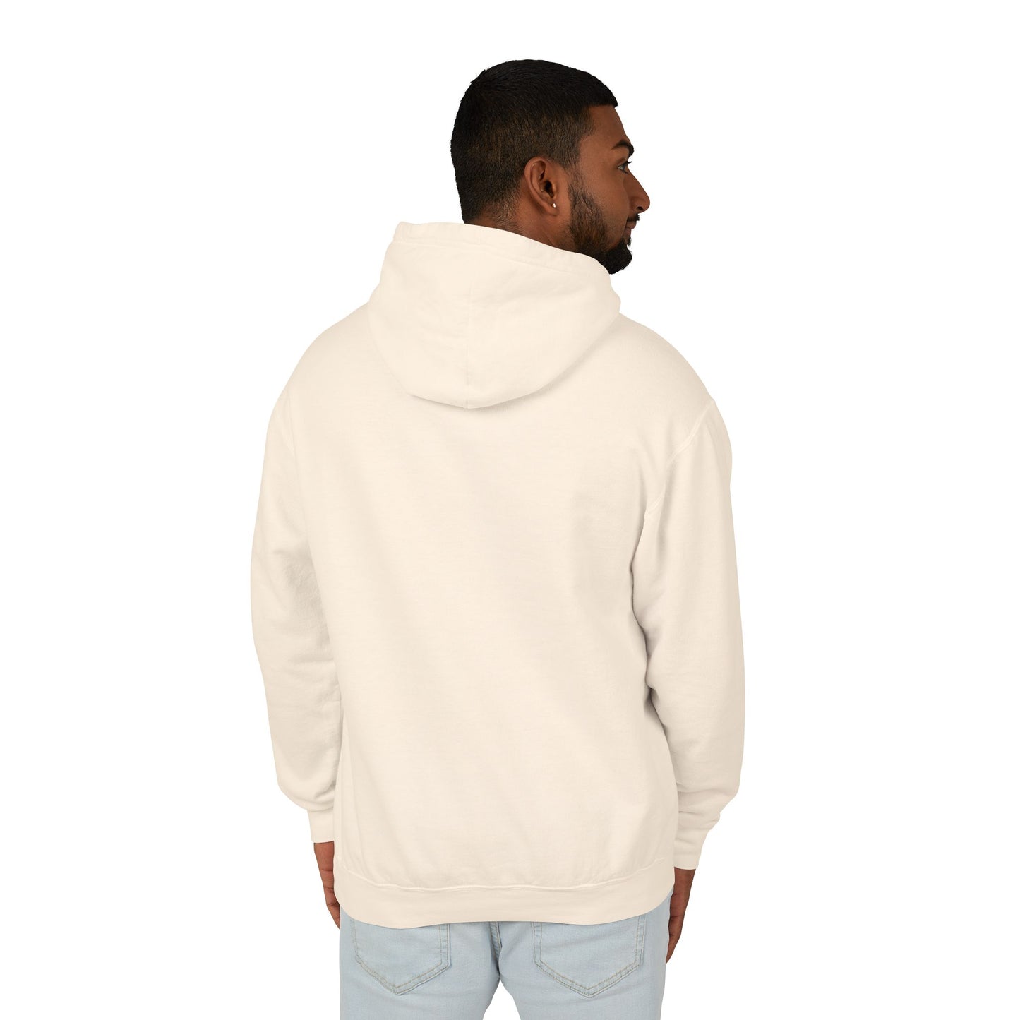 Kayak Pup Graphic Hoodie — Playful Canoe Dog Illustration Lightweight Hoodie