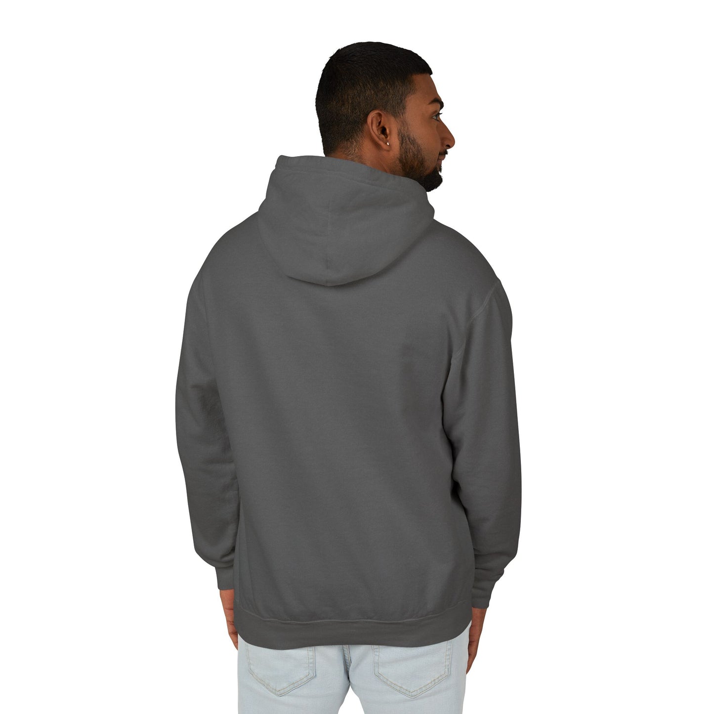 Kayak Pup Graphic Hoodie — Playful Canoe Dog Illustration Lightweight Hoodie